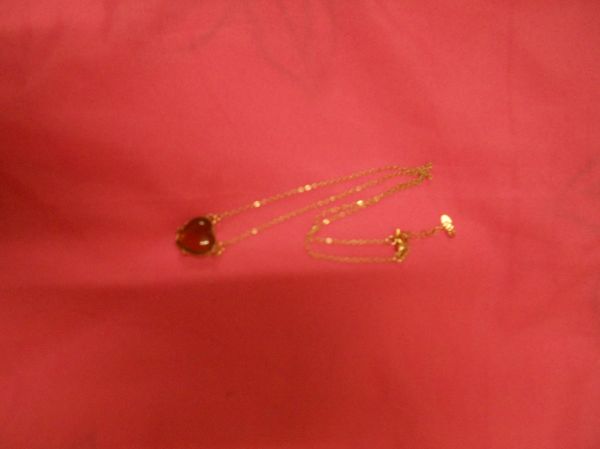 colar amor vermelho